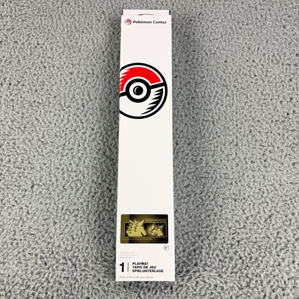 Pokemon TCG Game Boy Inspired Opening Scene Playmat‎ Gengar Nidorino New SHIPPED